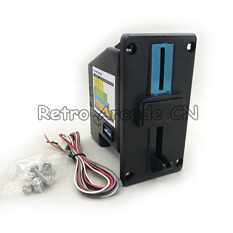 Arcade Game Cabinet - CL-Accepteur de pièces multiples avec logo