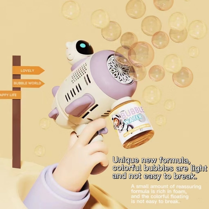 Purple Bubble Machine pour Enf - Bubble Gum Machine avis et prix