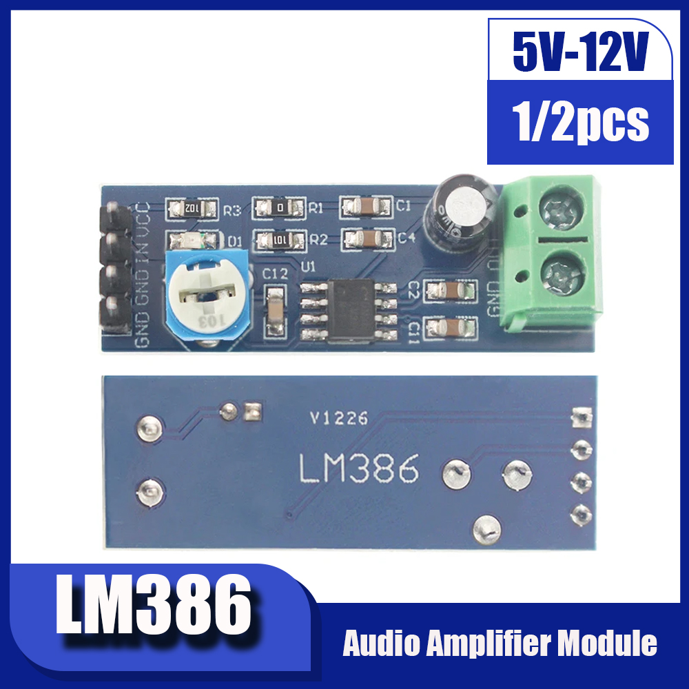 1/2 pièces LM386 Module amplif - Arduino Vending Machine Project avis et prix