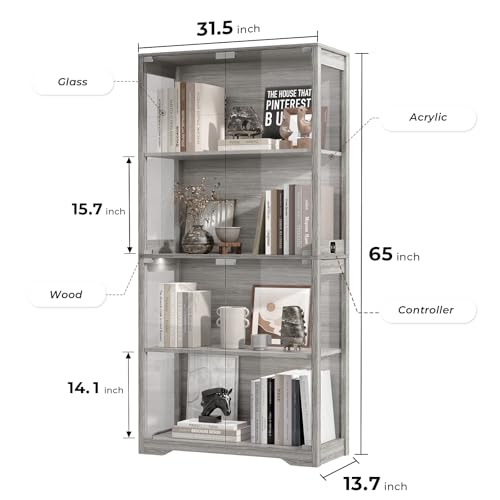Vitrine avec portes en verre,  - Glass Cabinet Display avis et prix