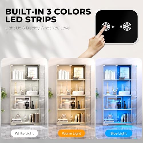 Vitrine avec portes en verre,  - Glass Cabinet Display avis et prix