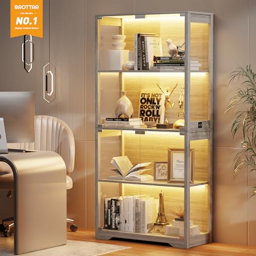 Vitrine avec portes en verre,  - Glass Cabinet Display avis et prix