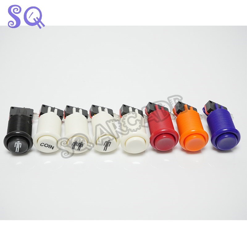 Boutons d'arcade Happ 28mm, 1  - Arcade Game Cabinet avis et prix