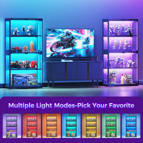 Vitrine avec portes en verre e - Glass Cabinet Display avis et prix