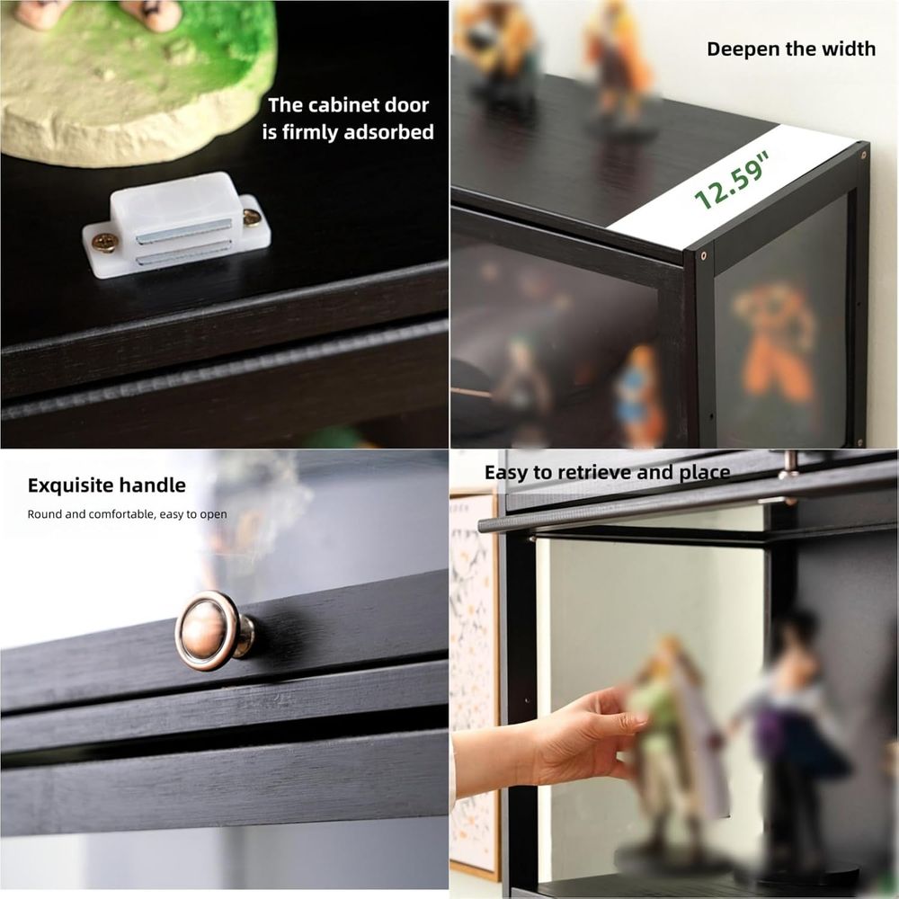 Vitrine en verre acrylique - 2 - Glass Cabinet Display avis et prix